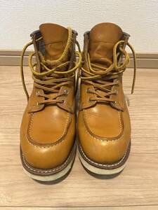 レッドウィング アイリッシュセッター RED WING 9875 IRISH SETTER モック ゴールドラセット セコイア メンズ 犬タグ　8E