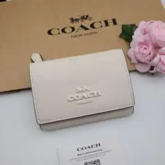 新商品　COACH　コーチ　折り財布　ミニ財布　正規品