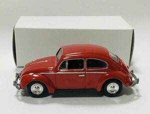 ● MA101 1/64 ジョニーライトニング　JOHNNY LIGHTNING フォルクスワーゲン ビートル 赤　Volkswagen ルース