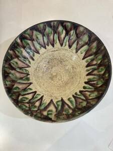 スペイン　アンティーク　大皿　18世紀～19世紀