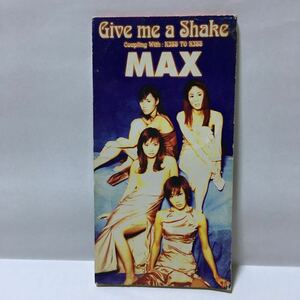 MAX Give me a Shake KISS TO KISS 8cm CD