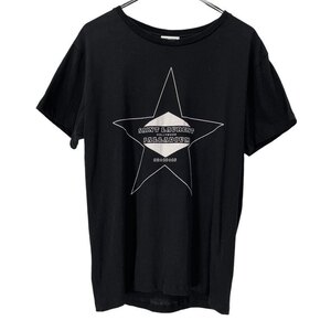 SAINT LAURENT PARIS 【men4197I】 16AW スタープリントクルーネックカットソー Tシャツ Tee トップス 半袖 443420 YB1BH サンローラン AR