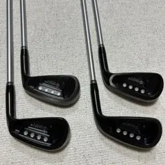 《極美品》ワクチンコンポ アイアン WACWAC-8 Iron（黒IP） 4本組