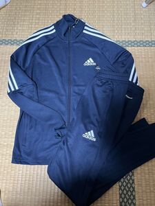 【新品未使用】 adidas アディダス ジャージ 上下セット ジャージ上下セット M ネイビー