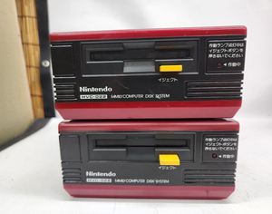 ジャンク扱い 任天堂 ファミコン ディスクシステム HVC-022 ニンテンドー 2点セット ファミリーコンピューター FC Nintendo 札幌市 平岸店