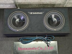 ▲土日クーポン▲ロックフォード パンチシリーズ トップクラス P3D2-10 10インチ 2発 専用BOX ROCKFORD FOSGATE 25cm 重低音 ウーハー A