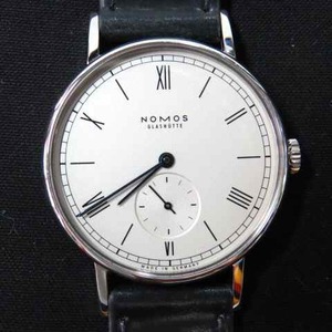 【NOMOS：ノモス】丸形☆スモールセコンド＆裏スケルトン★自動巻き時計★LD1A2W2★シックな趣でオシャレ♪♪