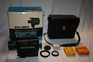  ELMO（エルモ）650S 美品 8mm フィルムカメラ シネカメラ （検索：Nikon、Mamiya、写真機、映像機器、ビデオカメラ、昭和レトロ）