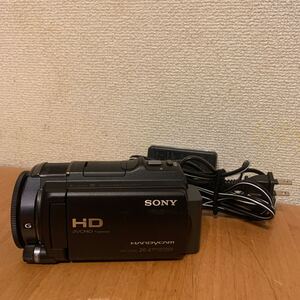 【動作確認済】SONY ソニー HANDYCAM HDR-CX680V 20.4MEGA PIXELS ブラック ＋ 充電器付き デジタルビデオカメラ 