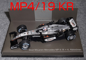 ベンツ別注 1/43 マクラーレン メルセデス MP4/19 ライコネン 2004 McLaren MERCEDES MP4-19