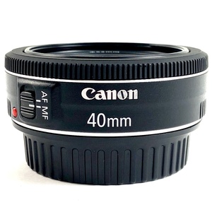 キヤノン Canon EF 40mm F2.8 STM 一眼カメラ用レンズ（オートフォーカス） 【中古】