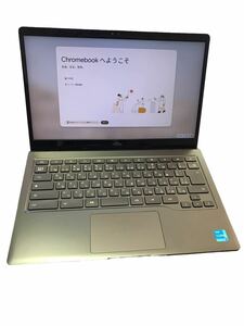 【中古】FUJITSU FMV Chromebook 14F/プロセッサーCore i3-1115G4 @3.00GHz/ストレージ無し/OS Chrome OS/管理番号NP44