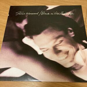 (69)LPレコード／スティーブ・ウィンウッド Steve Winwood Back In The High Life