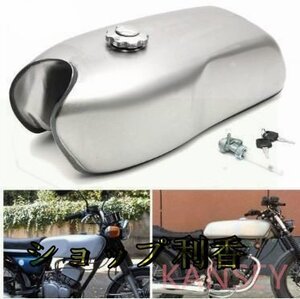 汎用 Cafe カフェレーサー タンク 9L ガソリンタンク レトロ ロング カスタム タンク YAMAHA ヤマハ RD SR BMW