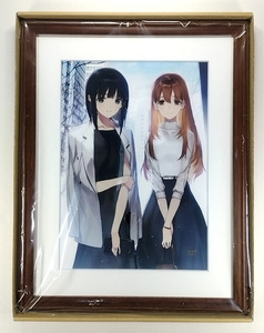 アクアプラス WHITE ALBUM2 なかむらたけし 直筆サイン入り描き下ろし 複製原画「10th winter memories」 C103 / 正規品 新品 送料無料