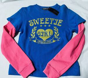 ★★★★3948*激安sale!!新品 こども服　 長袖トレーナーsize160　1枚★CUTEBLUE