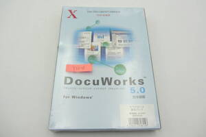 YSS108●新品 未開封・レア●DocuWorks ドキュメント ハンドリング ソフトウェア 5.0 日本語版 For windows 5ライセンス基本パック