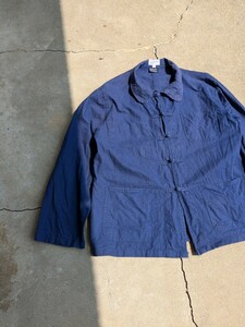 貴重◎　old french chima jacket ヴィンテージ ジャケット カバーオール 古着 フランス　 ワークジャケット