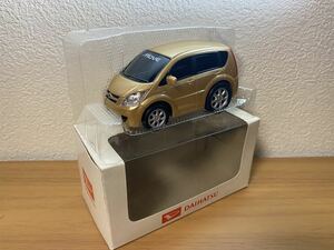 新品 DAIHATSU ダイハツ 非売品 カラーサンプル プルバックカー ミニカー 入手困難 ノベルティ 当時物 ムーヴ ムーブ　ゴールド