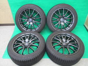 ☆DUNLOP WINTERMAXX 03 235/45R18☆VELVA SPORT 18×8J+45 5H-114.3☆4本セット♪埼玉県発 レクサス GS カムリ マークXなど