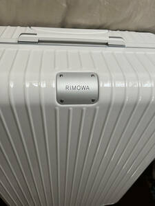 【未使用】【RIMOWA/リモワ】ハイブリッドHYBRID チェックインL 4輪 スーツケース　カラー：ホワイト＊送料無料＊RIMOWA HYBRID CHECK-IN L