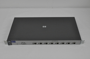 中古■HP J4898A - ProCurve Switch 2708 インテリHUB★通電、ハブ機能確認★即決即納★送料無料