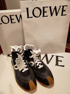 未使用タグ付き　LOEWE　ロエベ　ハイカットスニーカー　フローランナー