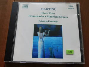 ＊1631 MARTINU:Fiute Trios Promenades Madrgal Sonata マルティヌー フルートトリオ　輸入盤