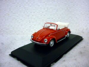 ミニチャンプス VW 1302 カブリオレ 1/43 ミニカー フォルクスワーゲン BEATLE