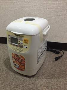 【中古】ZOJIRUSHI 【米粉でパンが焼ける】 ホームベーカリー ホワイト BB-HC10-WB