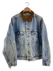 Levi’s◆Gジャン/L/コットン/IDG/無地/493-1192