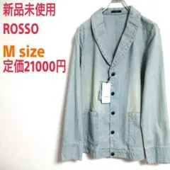 新品未使用 ROSSO ロッソ VINTAGE 加工 デニムジャケット アウター