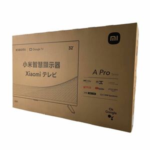 ★未開封品 Xiaomi テレビ A Pro 32 チューナーレススマートテレビ L32M8-A2TWN 32V型 ブラック 液晶テレビ Google 中古品 管理K175