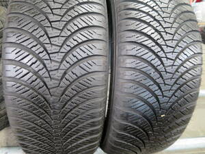 20年製 185/55R15 82H ◆ダンロップ ALL SEAS0N MAXX AS1◆ 2本 B1142