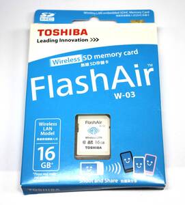  東芝 TOSHIBA Flash Air 16GB《Wifi対応SDカード》