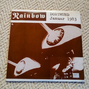 ●Rainbow レインボー ●DORTMUND Januar 1983 ●LPレコード3枚組　