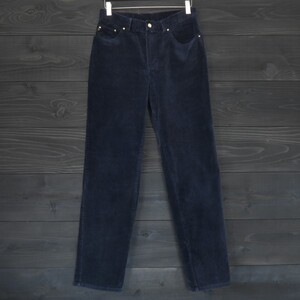 ★LAUREN JEANS★ラルフローレン★ストレッチコーデュロイスリム★ネイビー★6(29インチ相当)