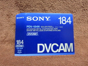 ソニー　ＤＶＣＡＭテープ　１８４分　ＰＤＶ-１８４Ｎ　外カバー　５０枚セット　未記入品