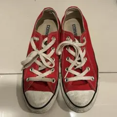 CONVERSE 赤 スニーカー US 3.5 / JP 22.5