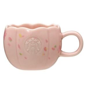 スターバックス　SAKURA２０２０　マグサクラシェイプ　３５５ml　かわいいピンクのマグカップです！ STARBUCKS