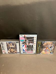 ♪♪美品♪♪メガドライブ ゲームソフト NBAプロバスケットボール サザンアイズ 天下布武 テレビゲーム ゲーム機 3枚セット