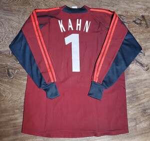 [値下げ交渉] 2002年 WC 日韓大会 ドイツ代表 #1 カーン adidas 検/ 02 FIFA WORLD CUP KOREA JAPAN GERMANY GK GOAL KEEPER KAHN MVP Y2K