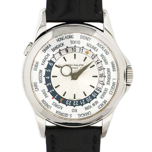 パテックフィリップ（PATEK PHILIPPE）コンプリケーション ワールドタイム クロノグラフ 5130G-001 腕時計 中古