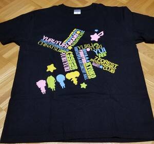 ゆるゆり 七森中♪やがいふぇす Tシャツ Ｍサイズ 七森中☆ごらく部 三上枝織 大坪由佳 津田美波 大久保瑠美