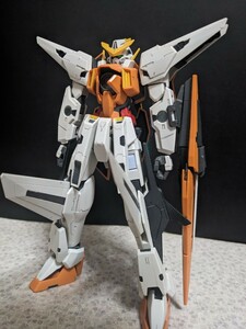 1/100ガンダムキュリオス　ガンプラ　バンダイ　BANDAI　説明書有　付属品有　機動戦士ガンダム00　原作再現部分塗装　墨入　箱無　完成品