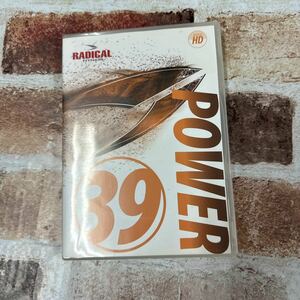 39　POWER　パワー　★Radical Fitness ★レスミルズ★Lesmills★DVD★CD★中古品★２点セット★再生確認済