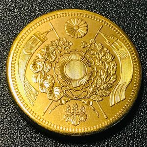 古銭 二十圓金貨 明治九年 金貨 重さ：32.90g（★外国古銭★onecoin0509-32.★ah000k-422）