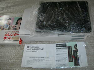 ※ソフトバンク　SoftBank 　HW001S 　ホワイト・ブラック２台　 デジタルフォトフレーム　おまけにキャノンカレンダーセット