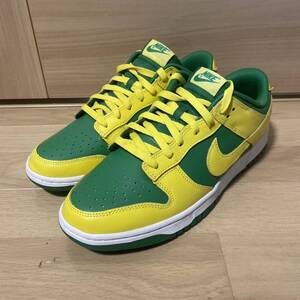 NIKE DUNK LOW ブラジルカラー　新品　US28 DV0833-300ナイキ