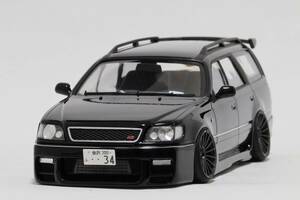 1/24 フジミ　C34ステージア 260RS ブラック　RS05RR　完成品